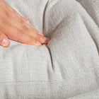 HOMCOM - Chaise de bureau sans accoudoirs avec siège large et épais, rembourré - blanc-Siège pivotant à 360 degrés pour une mobilité aisée et une exécution optimale des tâches