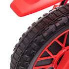 Aosom - moto électrique dirt bike pour enfants 12v, moto électrique à batterie - rouge-Certifications de sécurité : ASTM F963, CPSIA, UL, MSDS, SOR 