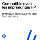 HP 932XL Cartouche d’encre noire à rendement élevé d’origine (CN053AN)-Rendement approximatif par cartouche: 1 000 pages