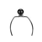 Monarch Specialties - Luminaire - 24 po H Lampe De Table - Béton Noir - Abat-Jour Gris - Contemporain-6