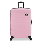 Atlantic - Riptide Abs 28 po Spinner extensible - Parfait Rose-Huit roues pivotantes à 360 degrés permettent à la valise de se déplacer facilement dans toutes les directions