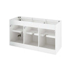Modway - Bryn Fixation murale de 48" Vanité de salle de bain (lavabo non inclus) - Blanc-Assemblée requise