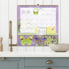 WSBL - 2026 Papillons Note Nook Calendrier mural Mensuel - 30,5 cm l x 30,5 cm H - Anglais-4