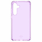 ITSKINS - Coque Transparente Spectrum_R pour Samsung Galaxy S24 - Violet Clair-Testé en cas de chute de 3 m / 10 pieds