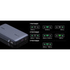UGREEN - Chargeur portable Nexode 100 W 3 ports 20 000 mAh - Argent-Pour la première utilisation après réception, veuillez le charger complètement sans interruption.