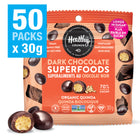 Healthy Crunch - Quinoa Chocolat Noir Superaliments, 50 unités x 40 grammes-Sans produits laitiers