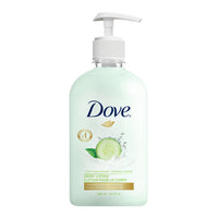 Dove - Professionnel Nutrition Fraiche à l'essence de concombre Lotion Pour le Corps - 500 mL - Paquet de 24-Profitez d’une hydratation longue durée qui peut être ressentie toute la journée