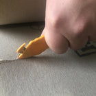 OLFA - Couteau de sécurité jetable SK-15 à lame dissimulée-Pour utilisation avec : produits ensachés, films, pellicule de palette / film rétractable, attaches de câbles, carton ondulé jusqu’à 2 plis, feuillards en plastique, ruban adhésif et plus