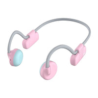 myFirst - Kids Airwaves Casques sans fil à oreilles ouvertes pour enfants - Rose-Conçus pour les enfants, ces casques offrent une expérience audio confortable et sûre avec un son de haute qualité