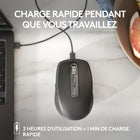 Logitech - MX Anywhere 3S Souris sans fil - Gris pâle-Poids: 0,21 lb