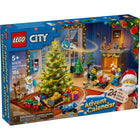 LEGO - City Le calendrier de l’Avent 2025-Calendrier de l’Avent des Fêtes amusant - Ajoutez une touche d’excitation à la saison des fêtes avec Le calendrier de l’Avent 2025 LEGO City pour les enfants de 5 ans et plus