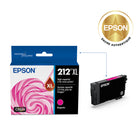 Epson - T212 Cartouche d'encre - Grande capacité - Magenta-Photos brillantes autant sur papier ordinaire que sur papier glacé