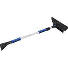 Aurora Tools - Brosse à neige - télescopique - Lame Mousse de CAV/E - Longueur 48 po - Noir/Bleu - Paquet de 3-Tête rotative avec soies en plastique