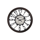 Monarch Specialties - Horloge - 16 po Rond - Horloge Murale - Brun Antique - Transitionnel-Cette horloge murale ronde simple et tendance de 16 pouces en brun antique avec des touches de vintage est parfaite pour les décors d'intérieur transitionnels