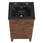 Modway - Render 18" Vanette de salle de bain - Noir noyer-8