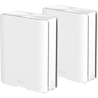 ASUS - ZenWiFi BQ16 Pro Routeur maillé WiFi 7 quadri-bande jusqu'à 8 000 pieds carrés - Paquet de 2-Le puissant WiFi 7 mesh assure la pérennité de votre maison intelligente avec une connectivité quadri-bande ultra-rapide jusqu'à 30 000 Mbps avec fonctionnement multi-lien et 4096-QAM