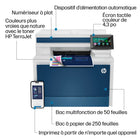 HP - Imprimante couleur multifonction LaserJet Pro 4301fdw-Vitesse de copie - Letter: Up to 35 cpm Noir, Up to 35 cpm Couleur, A4: Jusqu'à 33 cpm Noir, Jusqu'à 33 cpm Couleur, Première copie imprimée Letter: As fast as 7.5 sec Noir, As fast as 10 sec Couleur, Première copie imprimée A4: en 7,6 secondes seulement Noir, As fast as 10 sec Couleur, Recto verso Letter: Up to 31 cpm Noir, Up to 31 cpm Couleur, Recto verso A4: Jusqu'à 29 cpm Noir, Jusqu'à 29 cpm Couleur
