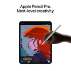 Apple - iPad Pro 13 po - Écran Ultra Retina XDR - Puce M5 - 256 Go SSD - Wi-Fi + Cellular - Argent-iPad Pro est doté d’une caméra paysage Center Stage 12 Mpx à l’avant et d’une caméra grand-angle 12 Mpx avec flash True Tone adaptatif. Quatre micros de qualité studio et un système à quatre haut-parleurs offrent un son riche