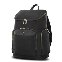 Samsonite - 15,6 po Mobile Solutions 2 Sac à Dos de Luxe - noir- La doublure de ce produit a été fabriquée à partir de tissu en polyester recyclé, fabriqué à partir de bouteilles en plastique utilisées par les consommateurs