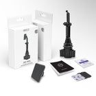 Mighty Mount - Support de porte-gobelet magnétique Simpl Touch-Aimants N52 puissants : 6 aimants en néodyme pour une sécurité solide