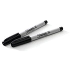 Sharpie - Marqueurs permanents − Pointe ultra fine − Noir − Paquet de 5-Encre permanente sur la plupart des surfaces difficiles à marquer