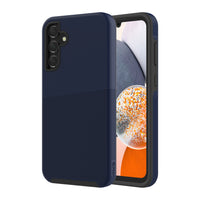 AXS - PROTech Plus étui mince anti-choc avec double couche pour Samsung Galaxy A15 - Bleu Astral-Résistant aux chutes jusqu’a 10 pieds