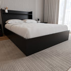 Nexera - Lit de rangement à deux tiroirs Hunter, Noir-Warranty Included: Rest easy with a one-year warranty included, providing added assurance for a stylish and functional upgrade to your bedroom