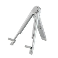 NuTech - iPad multifonctionnel Support pour téléphones, tablettes et laptops - Argenté-Permet d’afficher la tablette en modes portrait et paysage