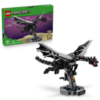 LEGO - Minecraft Le dragon de l’Ender-Envolez-vous avec la figurine LEGO Minecraft Dragon Ender, parfaite pour jouer ou décorer