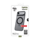 TUFF8 - Étui Glide360 Mag Noir Fumé iPhone 17 Air-Conception innovante : un design résistant aux rayures activé par la chaleur et une couche antichoc permettent une résilience accrue