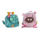 Marcus & Marcus Ollie l'éléphant - Pokey le cochon - Sac à dos isotherme pour enfant - Paquet de 2-les sacs à dos isolés de marcus et marcus sont parfaits pour les collations, les repas et le travail scolaire