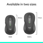 Logitech Signature M650 Souris Sans Fil - Graphite-Garantie limitée d'un an sur le matériel du fabricant
