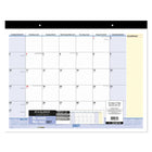 AT-A-GLANCE – Sous–main mensuel QuickNotes 2027 – 17 po H x 21 3/4 po l – bilingue-13 mois : janvier 2027 à janvier 2028