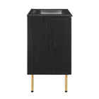 Modway - Chaucer 30" Vanette de salle de bain - Noir noir-9