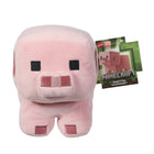 Minecraft - Assortiment de peluches de base - 8 po-Chaque poupée souple mesure 8 pouces de haut et est confectionnée à partir d'un mélange de tissus de qualité supérieure, ce qui la rend agréable à tenir et à câliner