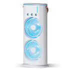 Bell+Howell - Ventilateur rafraîchissant portable rechargeable à brumisation Aqua Air-Ventilateur brumisateur portable: profitez d’une brise avec brume fraîche partout avec Bell+Howell aqua air sensation de mini clim pour voyages, chambre et plus