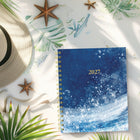 Blueline - Agenda Hebdomadaire/Mensuel - 9 1/4 po H x 7 1/4 po l - Motif Celestial - Bilingue-Section contacts