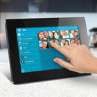 Aluratek - Cadre photo numérique WiFi avec écran tactile - 10 po-Transférez et stockez facilement des fichiers depuis votre ordinateur personnel vers la mémoire intégrée de 16 Go du cadre