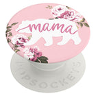 Popsockets - PopGrip - Maman Ours-Maintenant compatible avec le chargement sans fil grace au retrait facile du PopTop