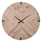 Monarch Specialties - 9037 Surdimensionné Grand Horloge Murale Rond de 30" - Brun-Cette horloge murale ronde de 30 pouces, avec sa finition chic brun aspect bois, apporte une touche moderne remarquable à n'importe quelle pièce, ce qui en fait l'élément décoratif idéal pour les intérieurs élégants, à la maison ou au bureau