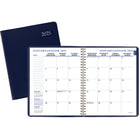 Staples - Agenda mensuel 2026 - 8 3/4 po H x 6 7/8 po L - couleurs assorties - bilingue-Reliure à spirale double