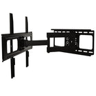 RCA - Support mural articulé pour téléviseur RCA de 37 po à 80 po - Noir-S’étend de 18" du mur pour un accès facile au câble