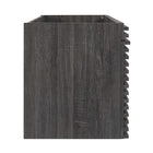 Modway - Render 48" Meuble de toilette de salle de bain compatible double lavabo (non inclus) - Charbon de bois-Bassin d’évier non inclus