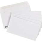 Staples - Enveloppes blanches de première qualité n° 8, 3 5/8 po x 6 1/2 po, bte/500 - avec colle-Ouverture au bout ; rabat à bord bien gommé  