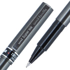 uni-ball Stylos à bille roulante Deluxe - pointe micro (0.5 mm) - Noir - paquet de 12-Couleur de l'encre : Noir
