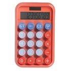 Pep Rally - Calculatrice - bleu et vert-Calculatrice de bureau à écran ACL incliné à 10 chiffres facile à lire