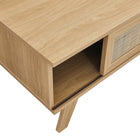 Modway - Soma Table basse - Chêne-Assemblée requise