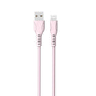 Câble Lightning Basic Tech de 3 pi - Rose-Tressé pour plus de durabilité