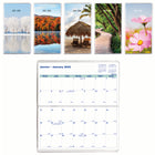 Blueline - 2025 Agenda mensuel de poche de 2 ans - 6 1/2po x 3 1/2 po - Collection assortie - Bilingue-Agenda mensuel de poche de 24 mois: janvier 2024 à decembre 2026