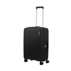 American Tourister - Rejoy Spinner Moyen - noir réel-La poignée de tirage à plusieurs positions vous permet de régler la hauteur pour avoir une expérience plus confortable